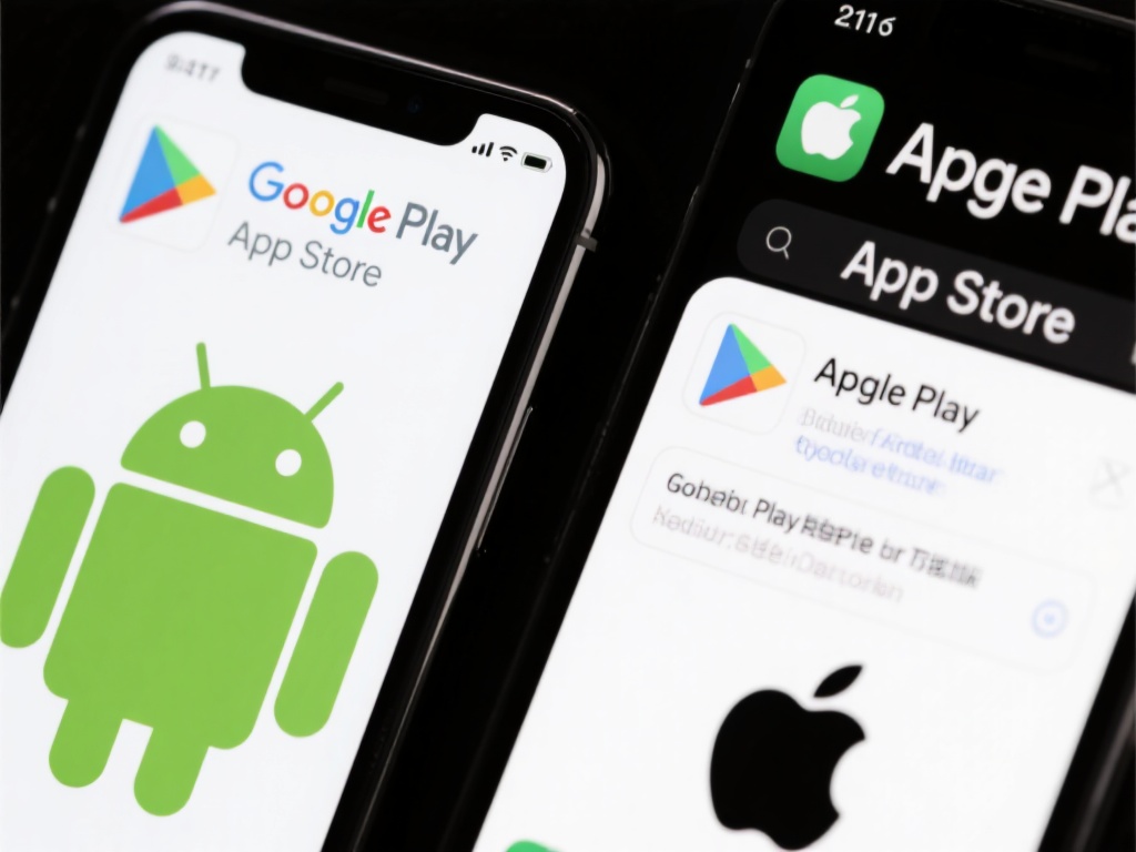应用商店：无论是安卓还是苹果用户，都可以在Goog